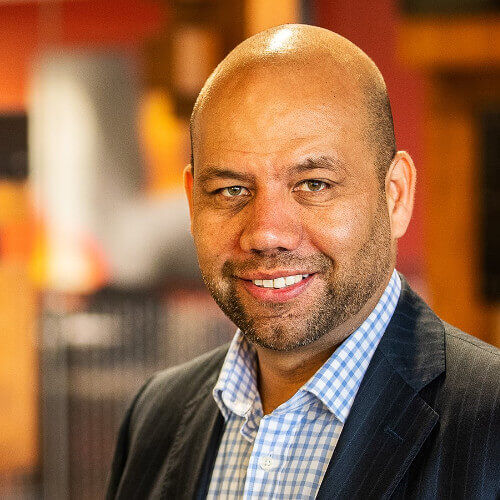 Headshot of Ruben Guzman, Board Director of the Hispanic Chamber of Commerce Metro St. Louis